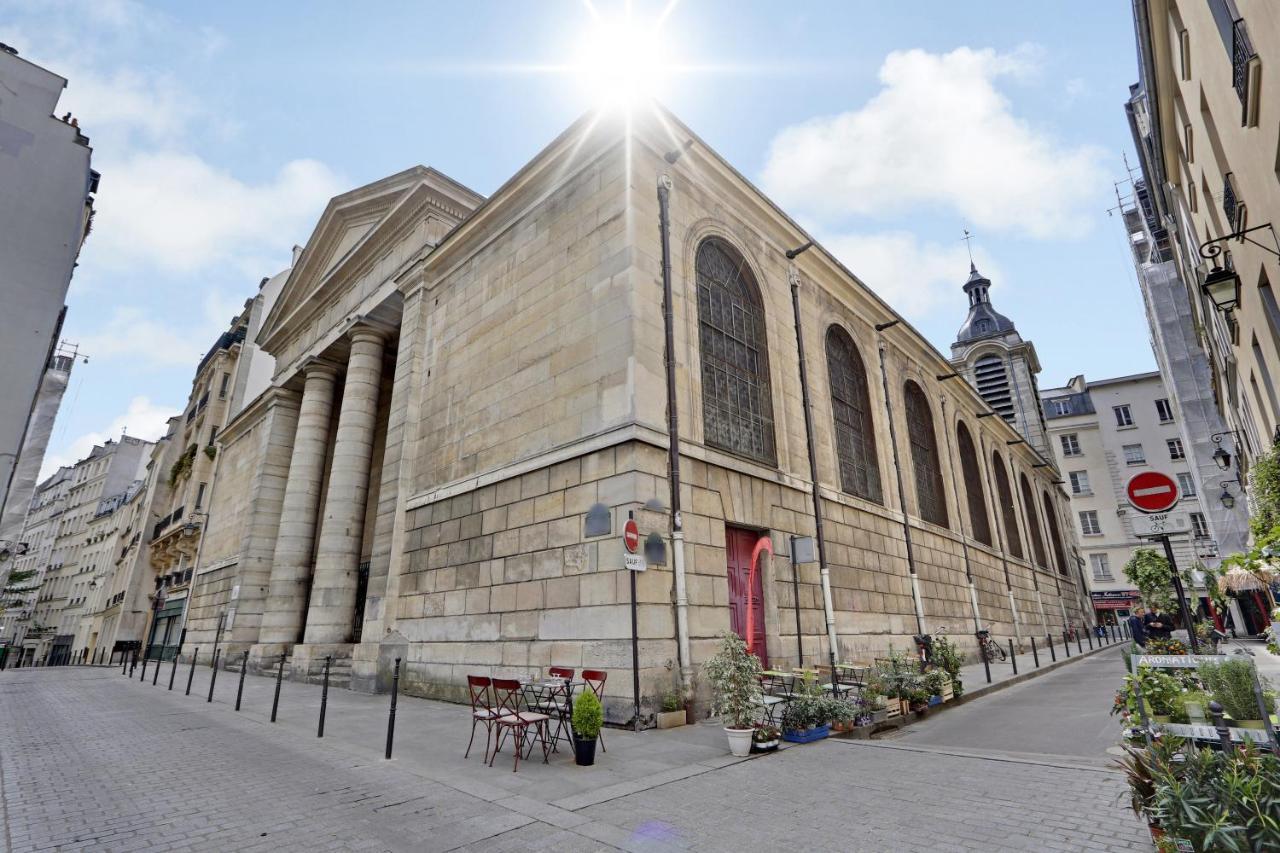 Pick A Flat'S Apartment In Montorgueil - Rue Notre Dame De Recouvrance Париж Екстериор снимка